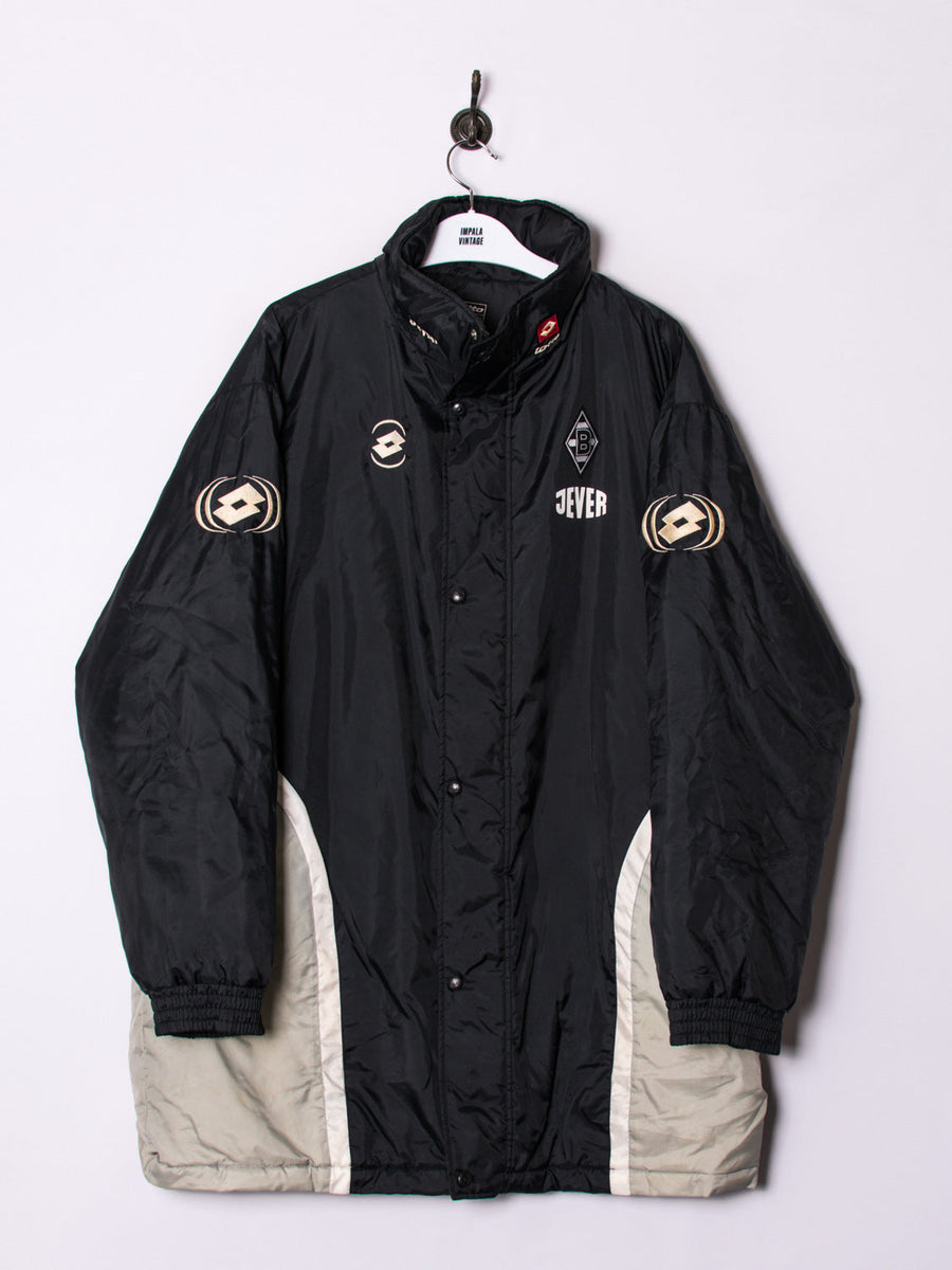 Borussia Mönchengladbach Lotto Official Football Retro Long Heavy Jacket