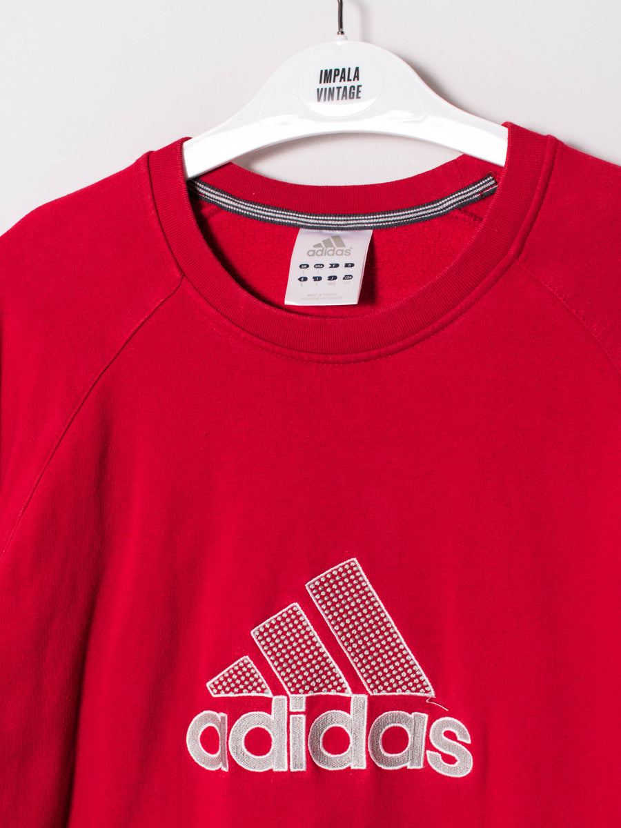 Adidas Red Sweatshirt