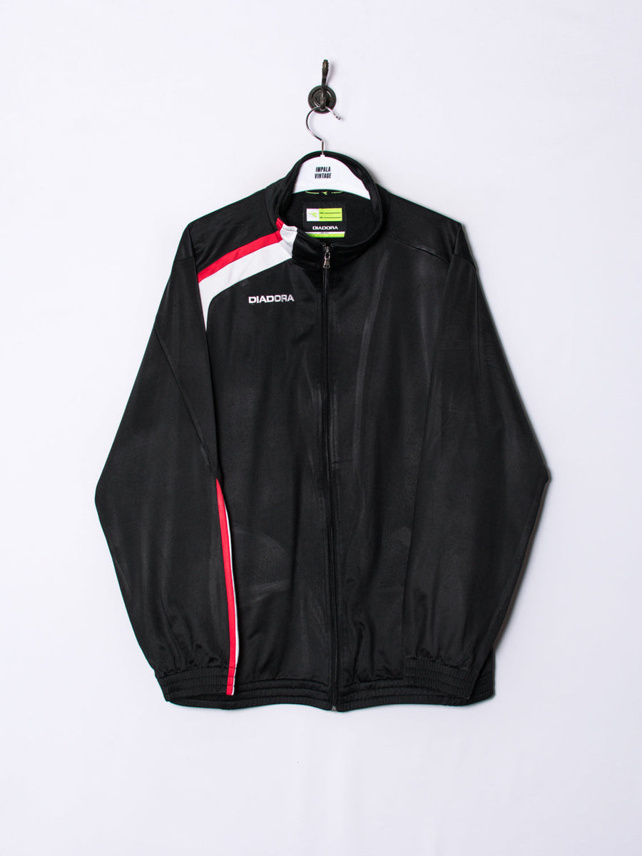 Diadora Black Track Jacket