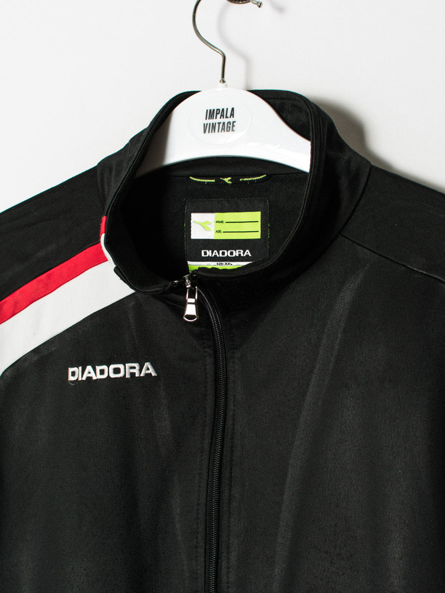 Diadora Black Track Jacket