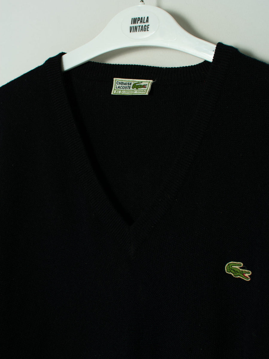 Lacoste V-Neck Dark Sweater