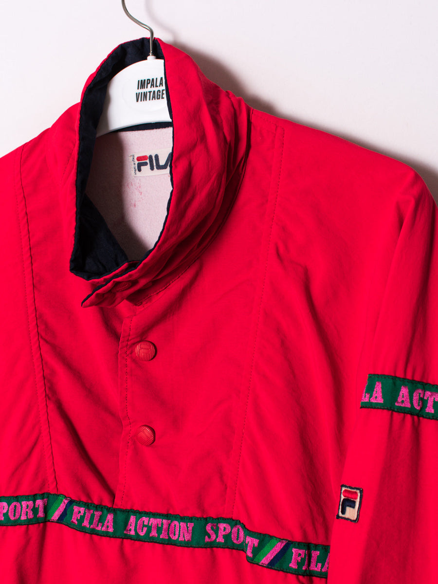 Fila Action Sport Red Jacket
