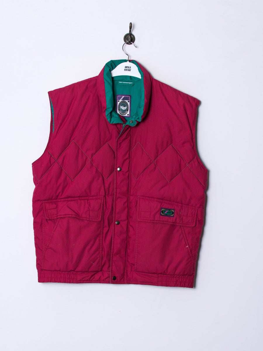 Tart Red Puffer Vest