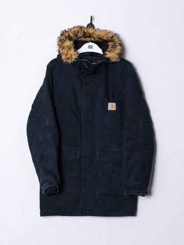 Carhartt Navy Blue Long Jacket