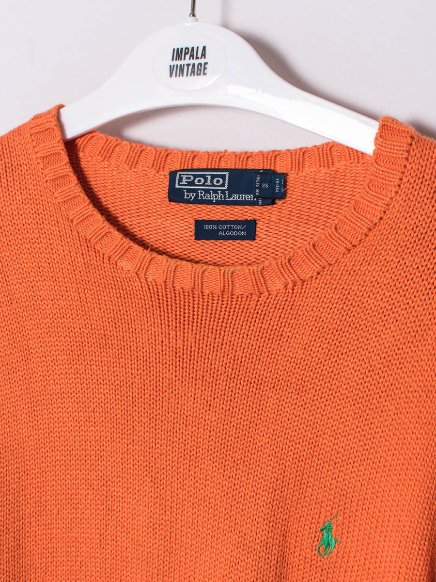 Polo Ralph Lauren Orange Sweater