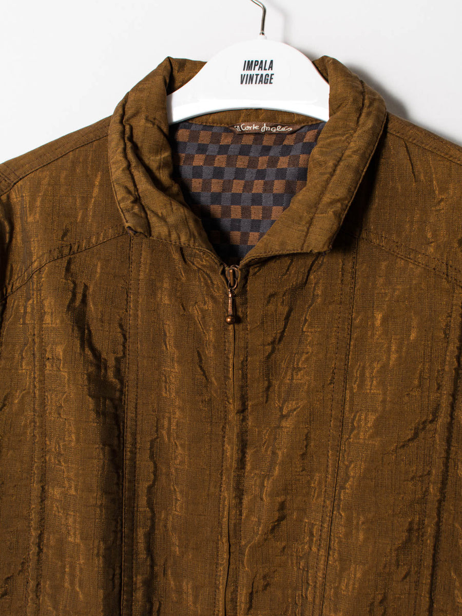 Brown Shell Heavy Jacket