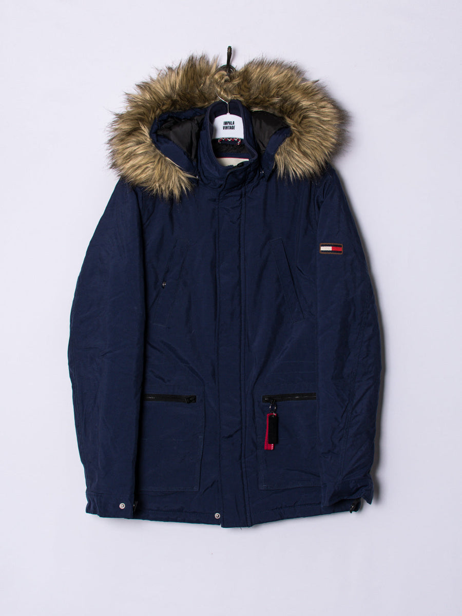 Tommy Hilfiger Navy Blue Long Jacket