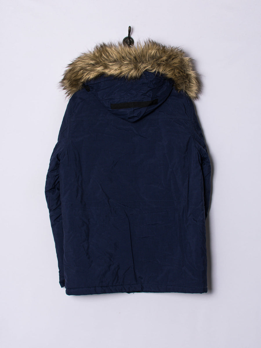 Tommy Hilfiger Navy Blue Long Jacket