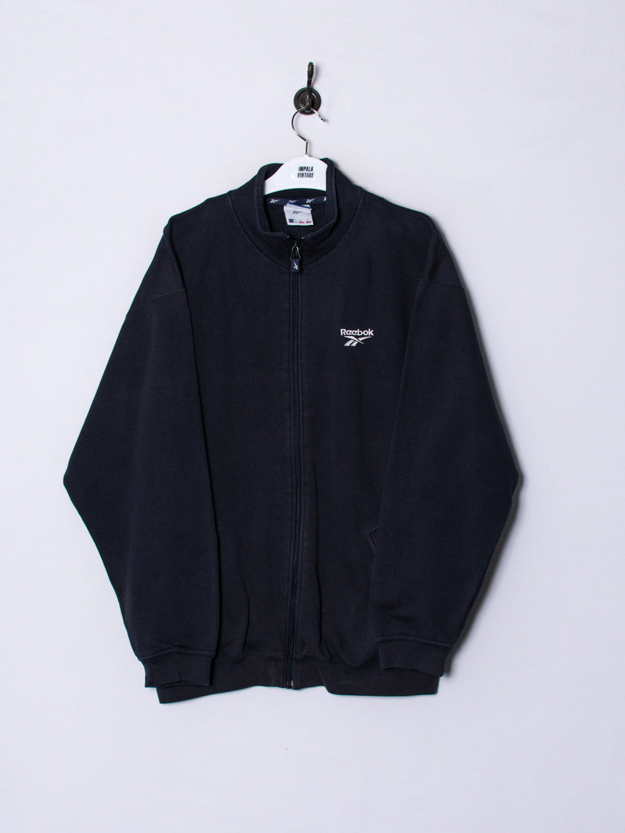 Reebok Navy Blue Zipper Sweatshirt