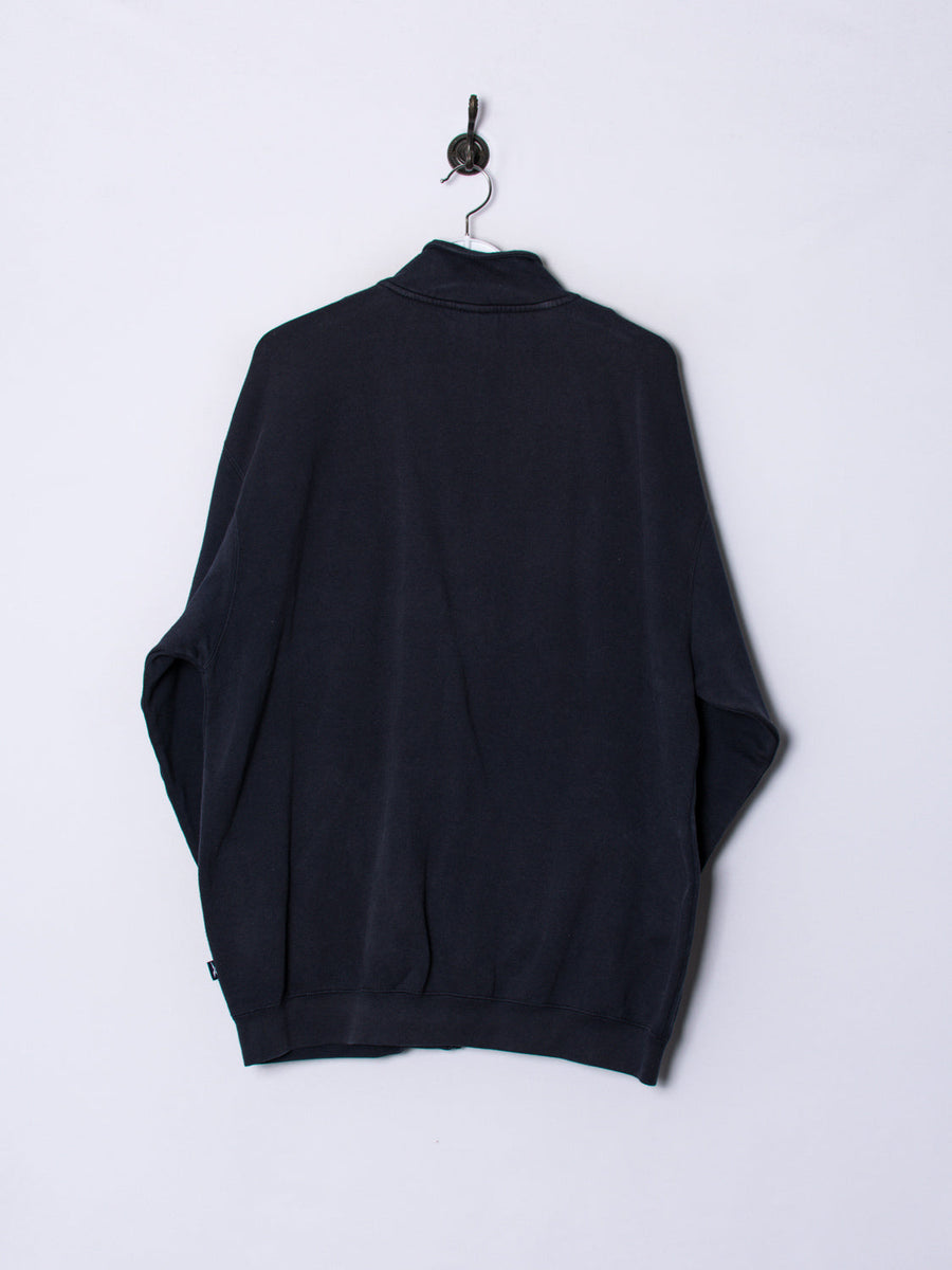 Reebok Navy Blue Zipper Sweatshirt