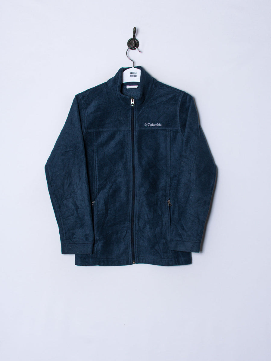 Columbia Navy Blue Zipper Fleece