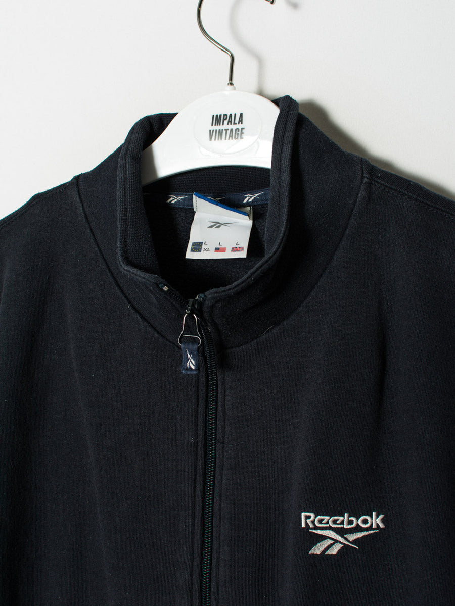 Reebok Navy Blue Zipper Sweatshirt