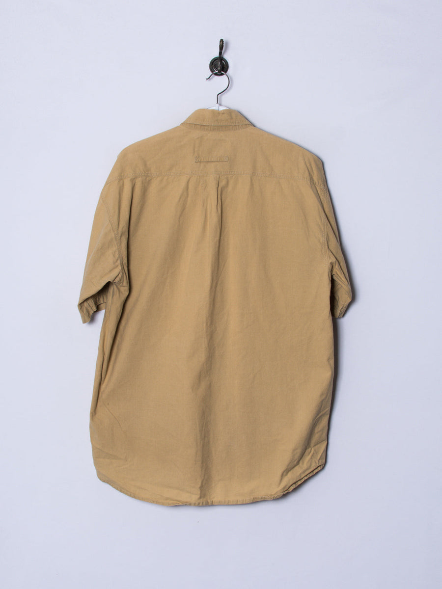 Camel Short Sleeves Shirt