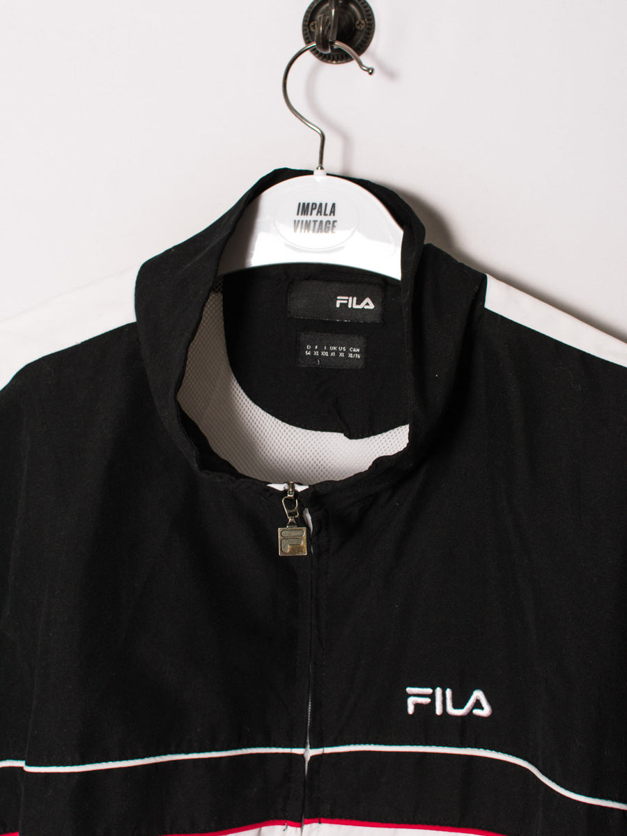 Fila Black & White Track Jacket