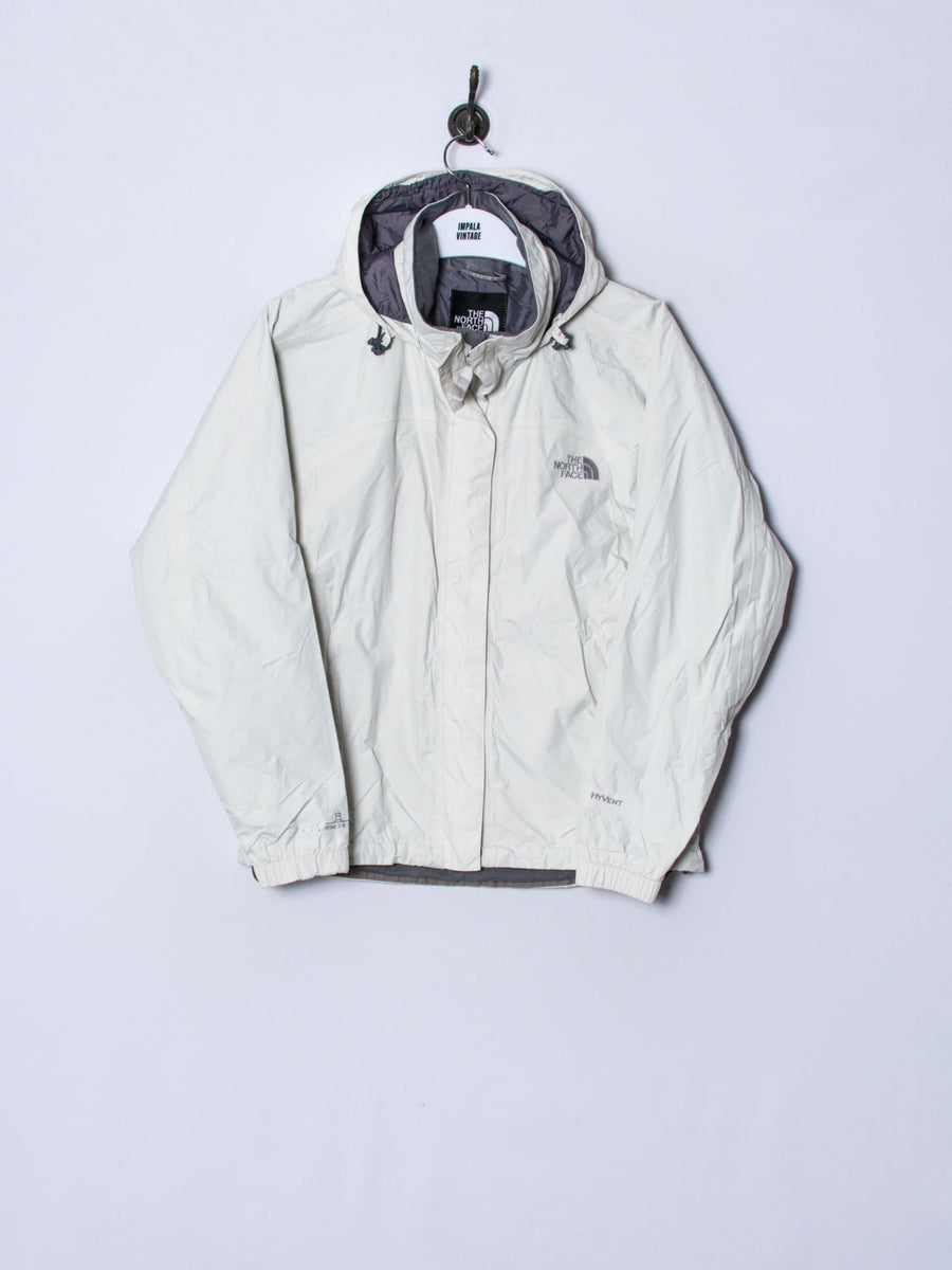 The North Face White Hyvent Jacket