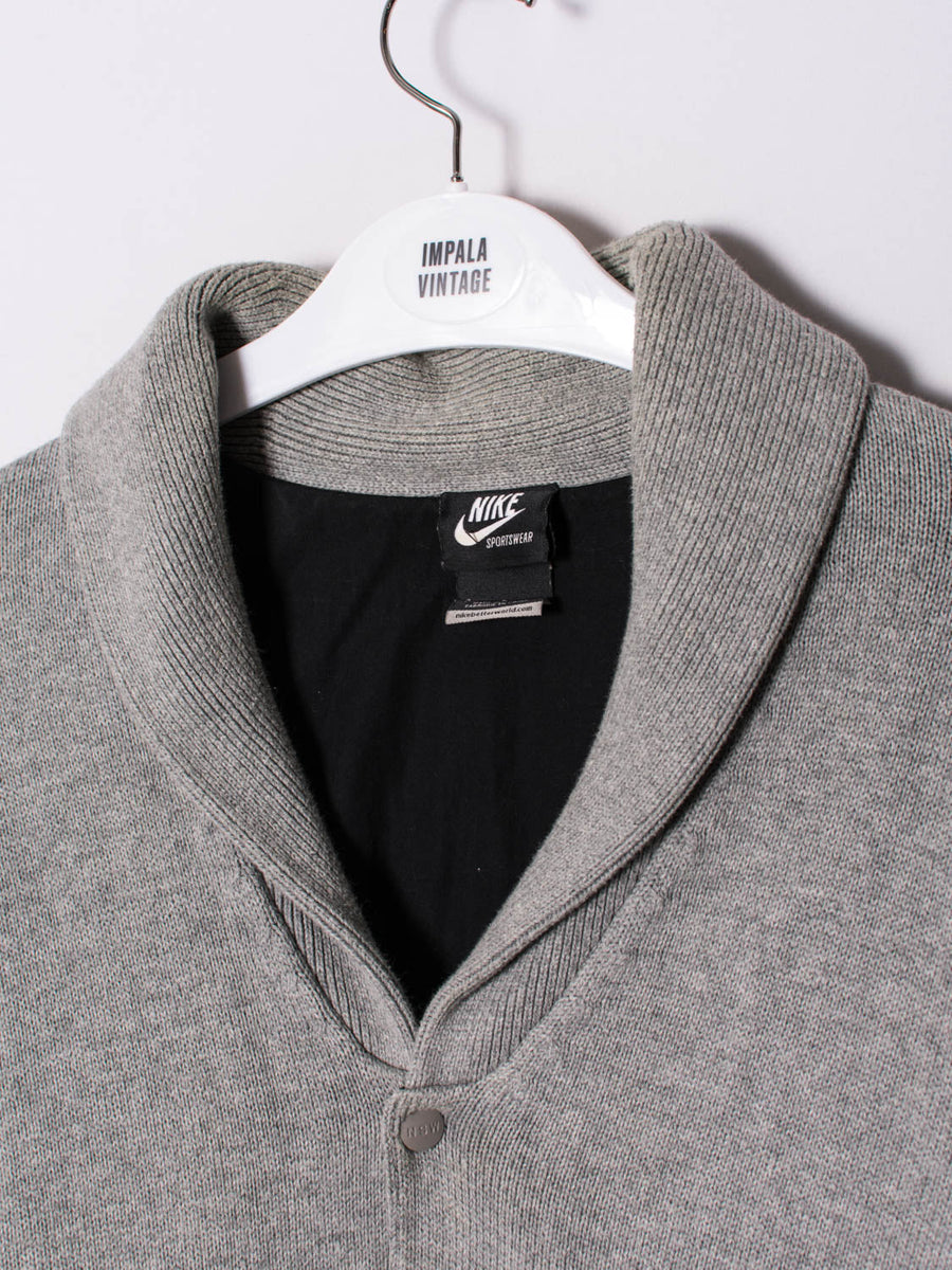 Nike Grey Cardigan