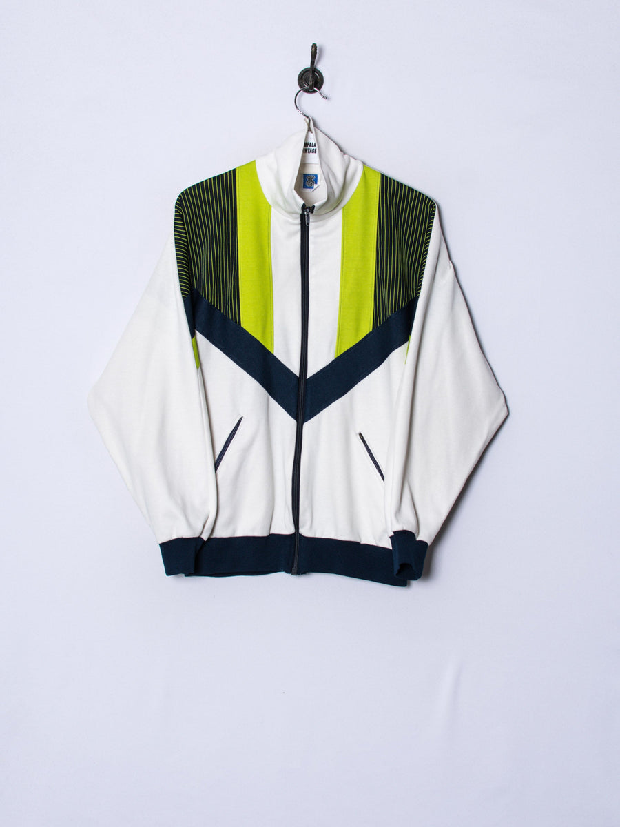 Green & White Track Jacket