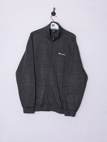 Champion Grey Zipper Sweatshirt