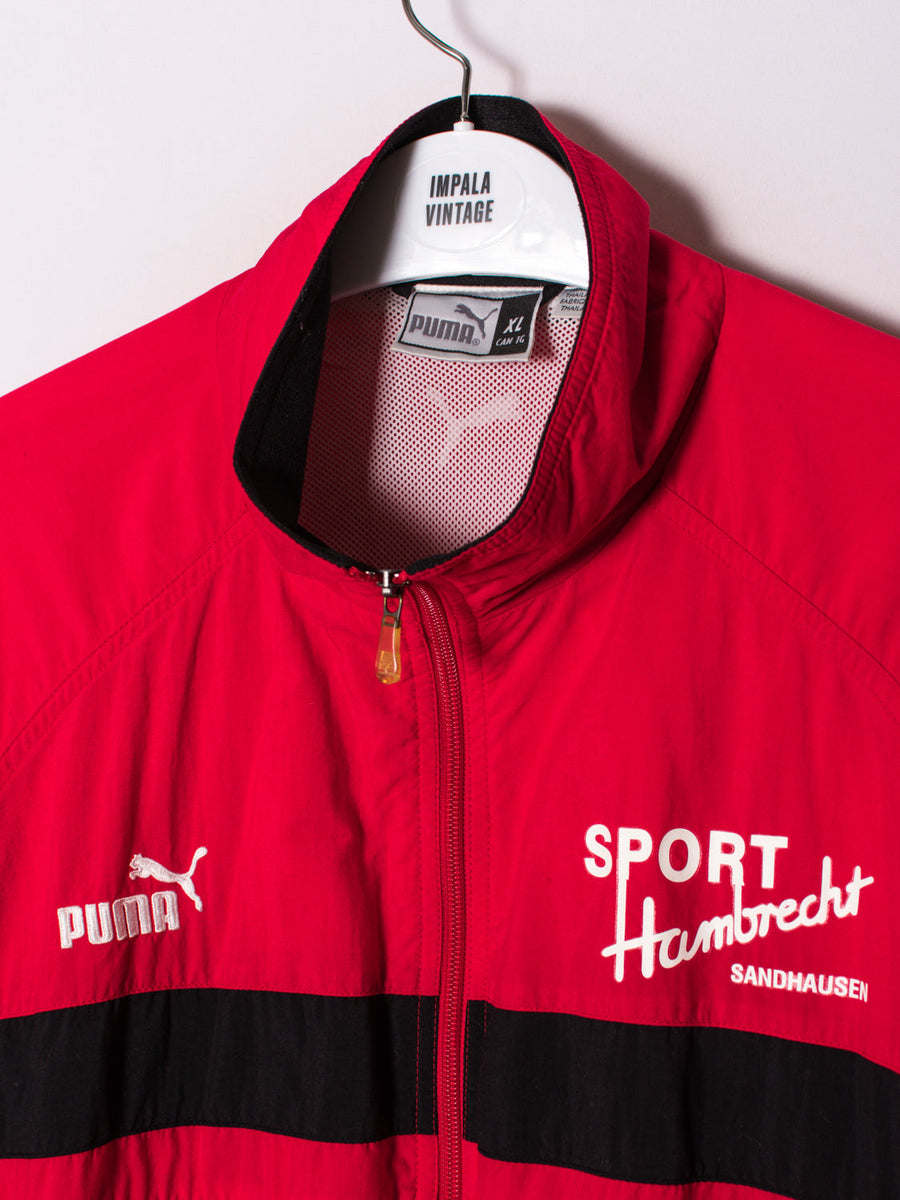 Puma Red Track Jacket