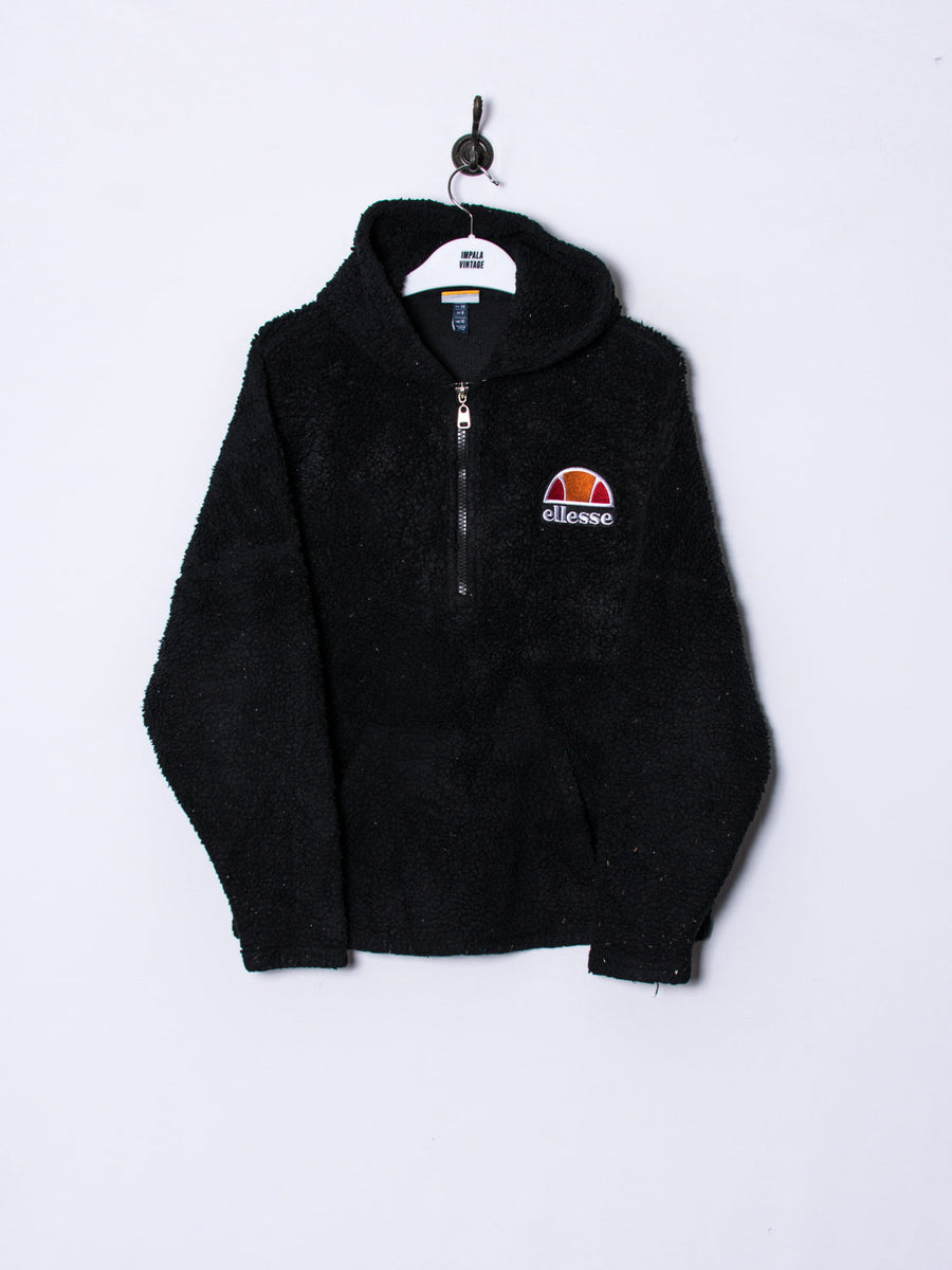 Ellesse Black II Middled Zipper Fleece