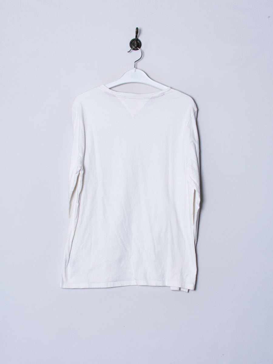 Tommy Hilfiger White Long Sleeves Tee