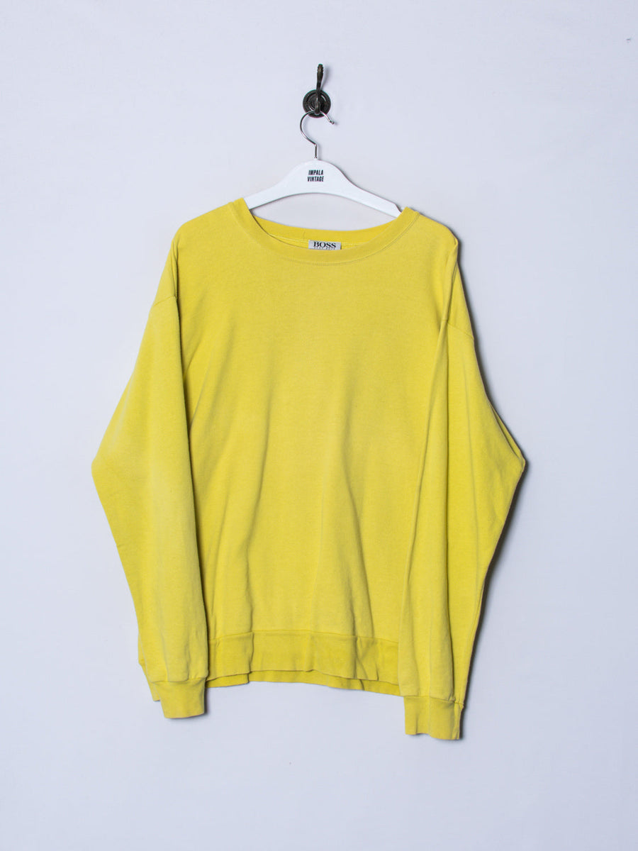 Hugo Boss Yellow Sweatshirt – Impala Vintage - Main Image