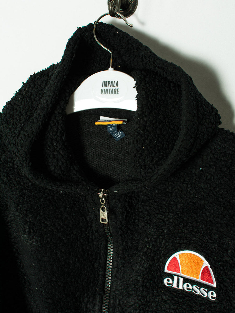 Ellesse Black II Middled Zipper Fleece