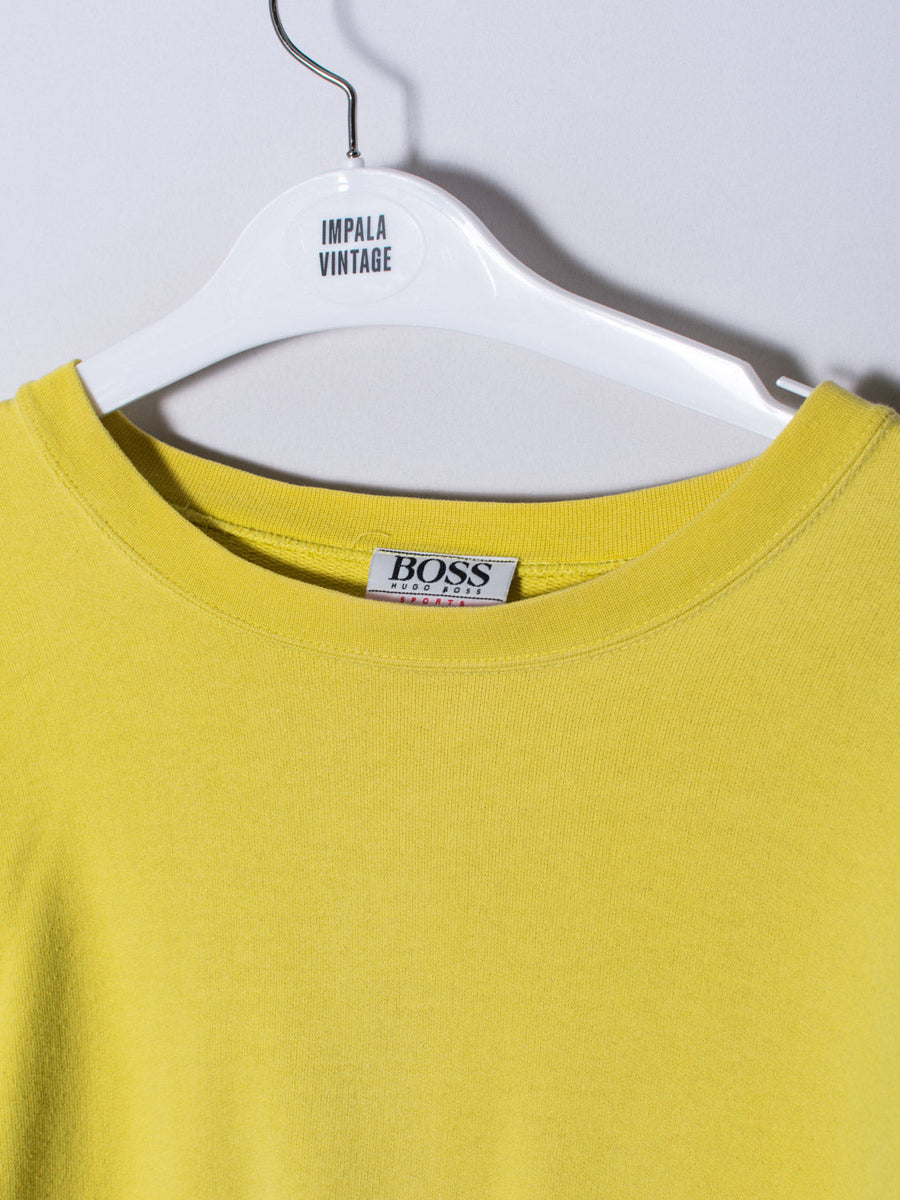 Hugo Boss Yellow Sweatshirt