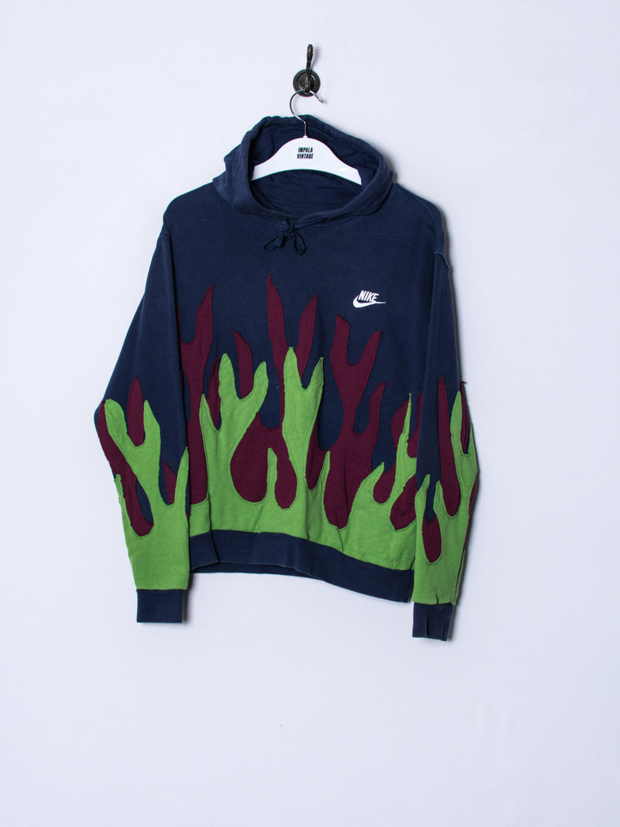 Nike Navy Blue Rework Hoodie