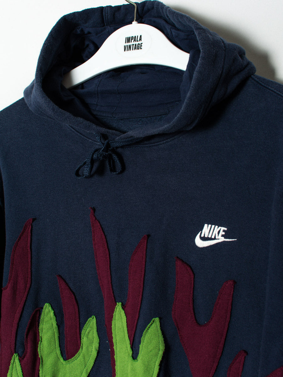 Nike Navy Blue Rework Hoodie