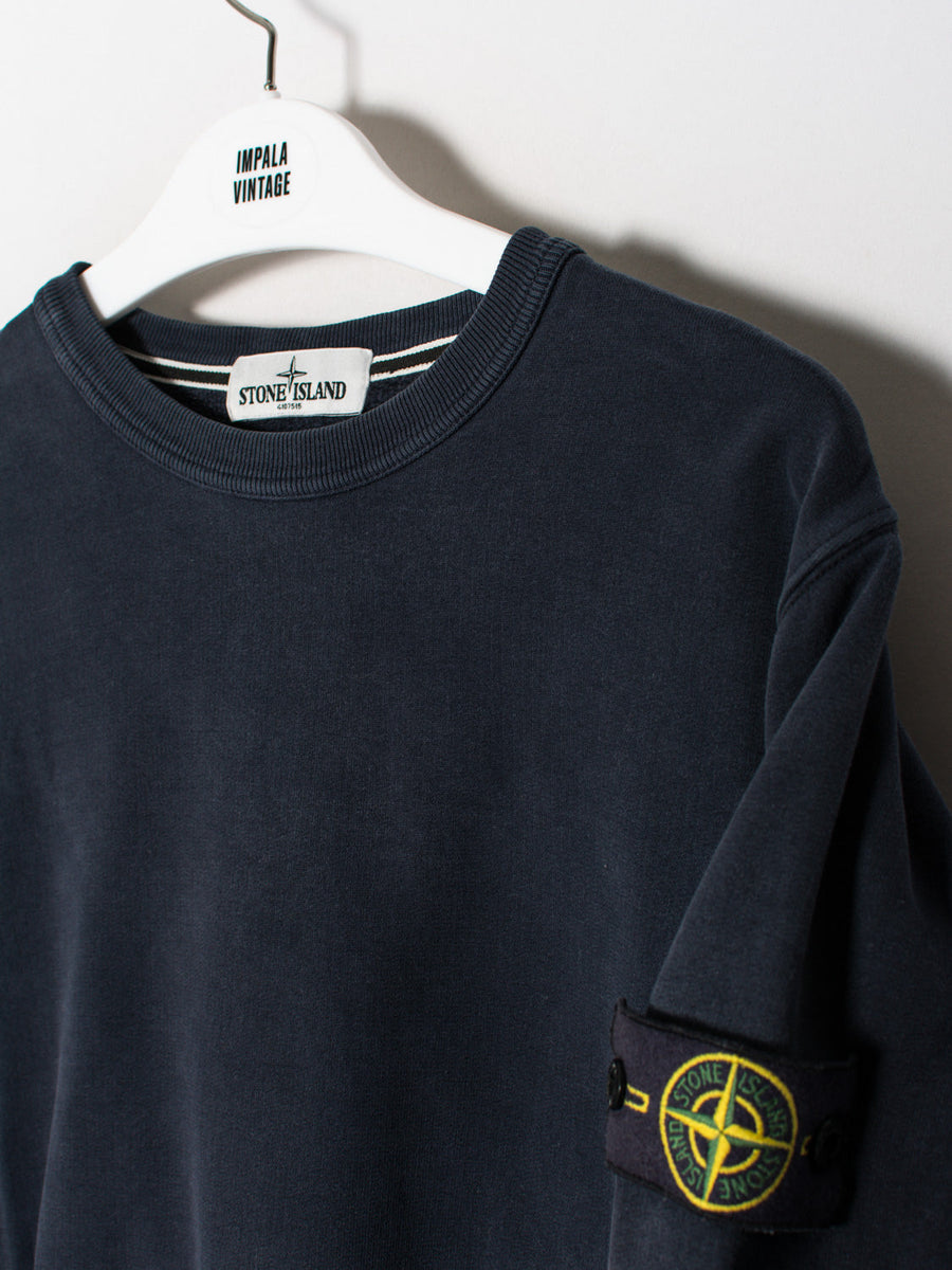 Stone Island Blue Sweatshirt