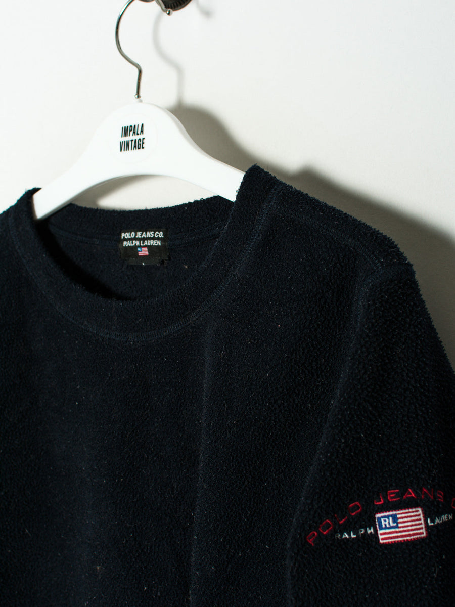 Polo Ralph Lauren Navy Blue Fleeced Sweatshirt