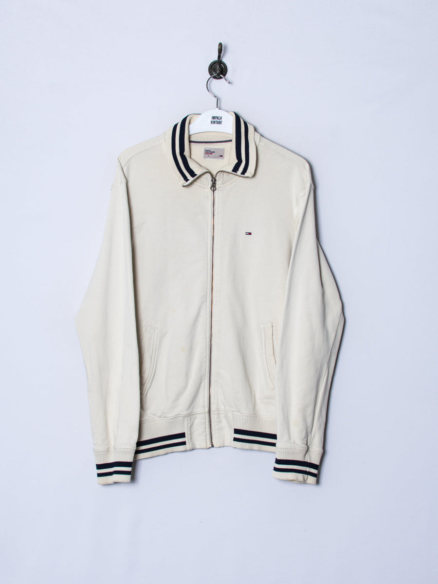 Tommy Hilfiger Beige Zipper Sweatshirt