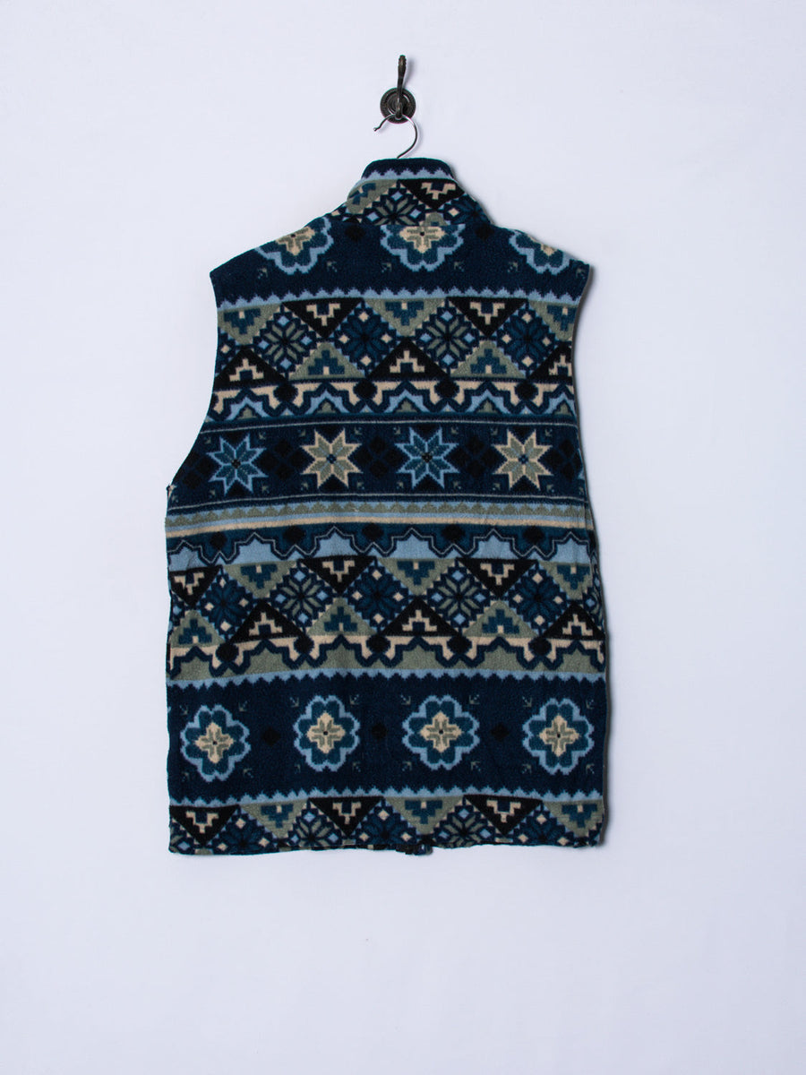 Blue Seven Vest Fleece