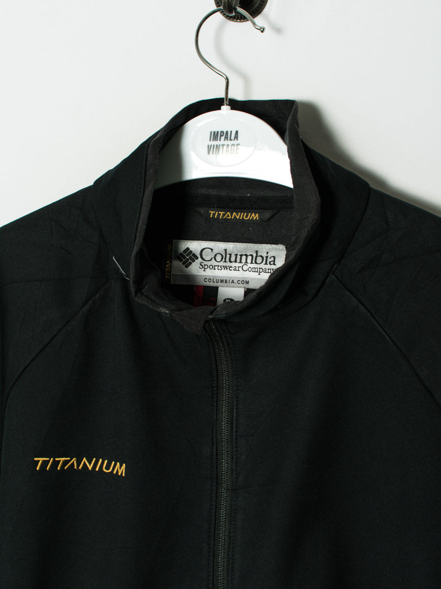 Columbia Titanium Black Tech Jacket