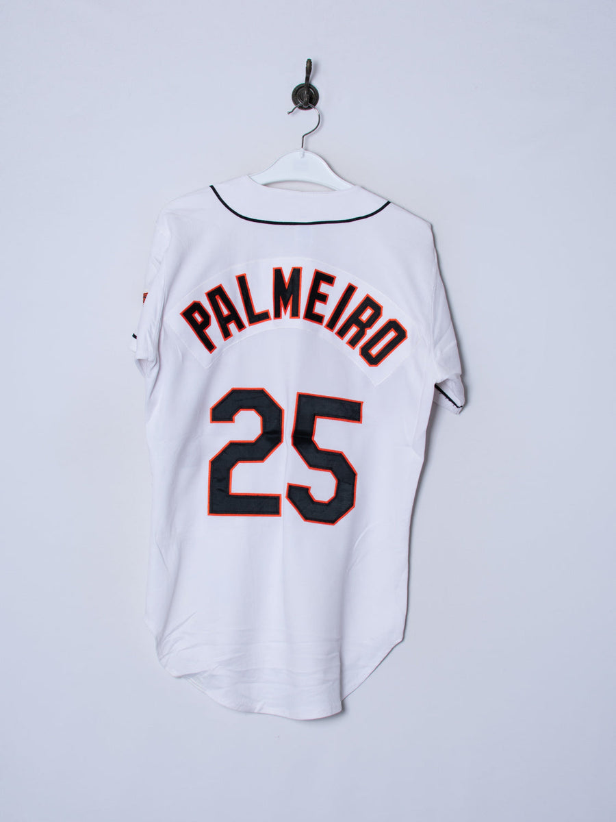 Baltimore Orioles 25 Palmeiro MLB Russel Athletics Official Jersey