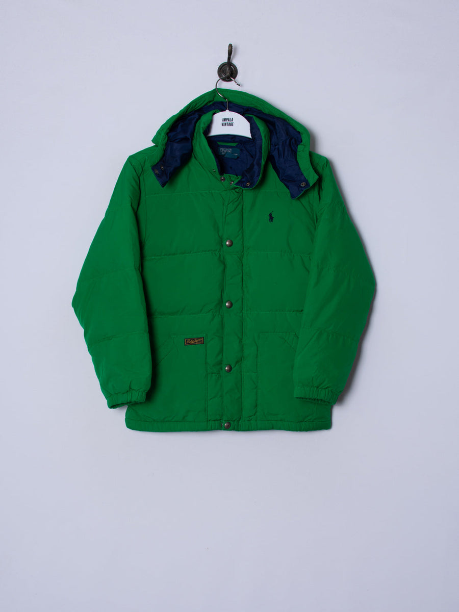 Polo Ralph Lauren Green Puffer Coat