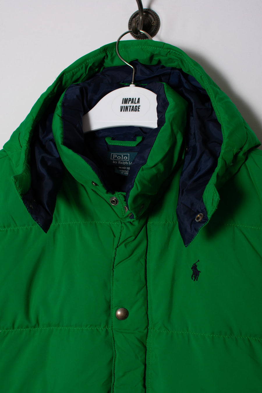 Polo Ralph Lauren Green Puffer Coat