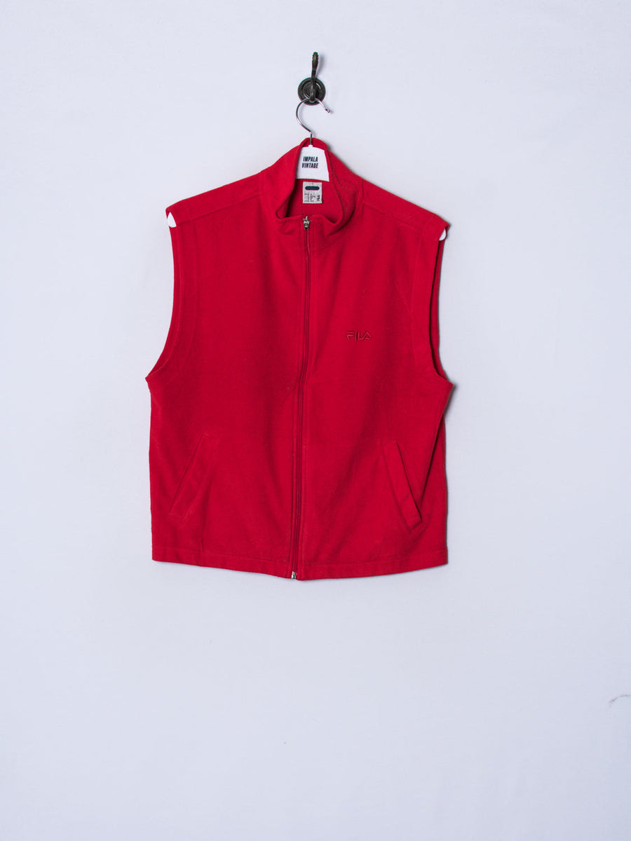 File Red Vest Fleece