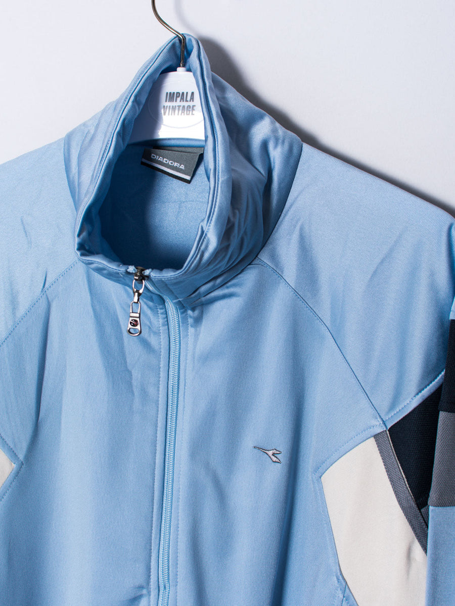 Diadora Light Blue Track Jacket