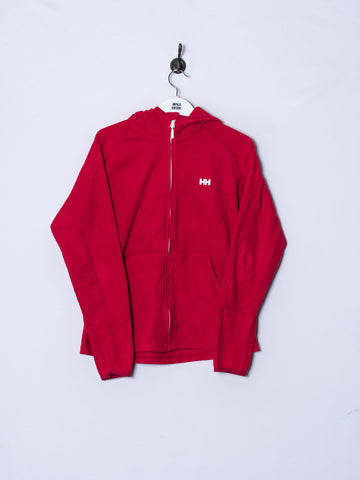 HH Helly Hansen Red Hooded Fleece