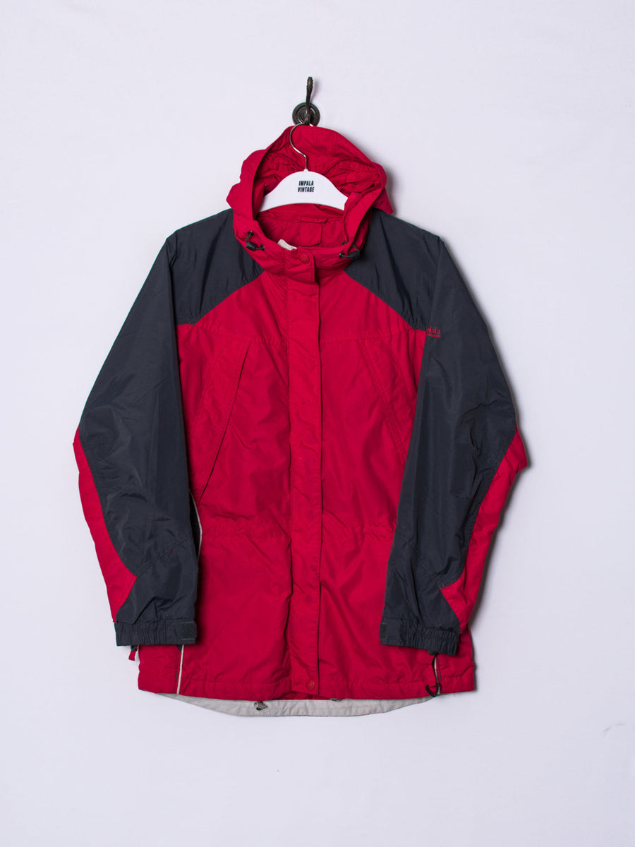 Columbia Red Windbreaker