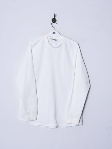 Nike White Training Long Sleeves Tee