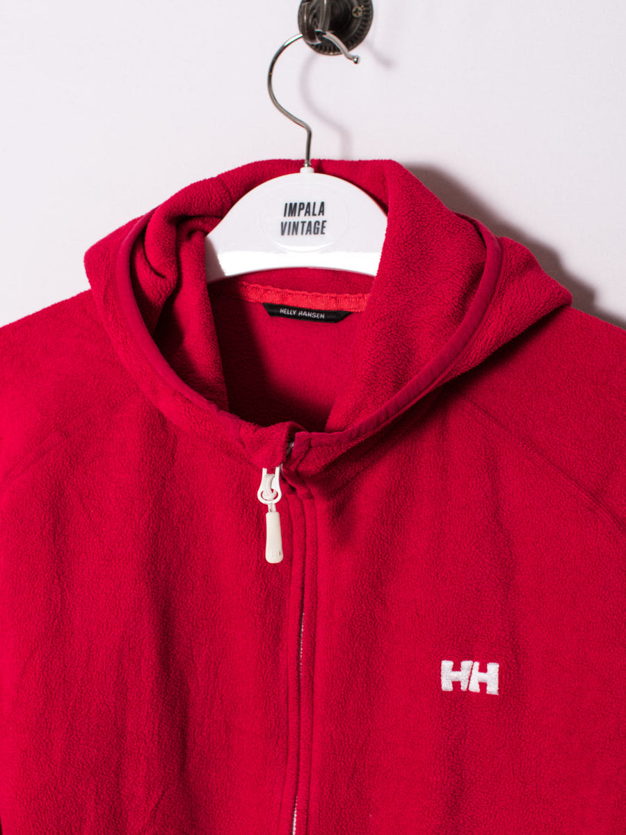 HH Helly Hansen Red Hooded Fleece