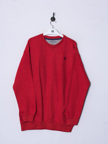 US Polo Assn Red Sweatshirt