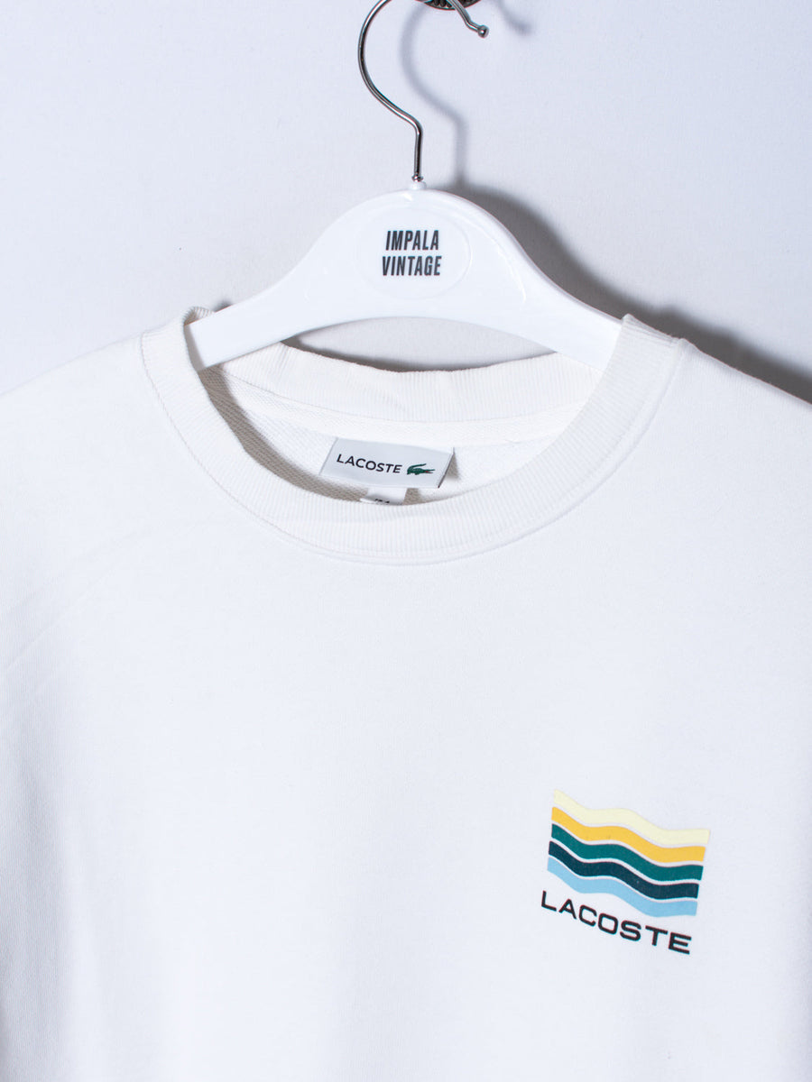 Lacoste White Sweatshirt