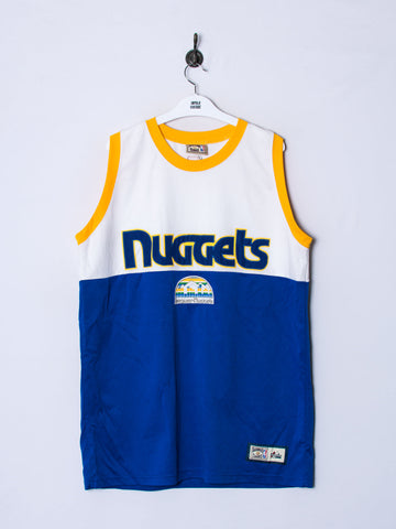 Denver Nuggets Hardwood Majestic Official NBA Jersey