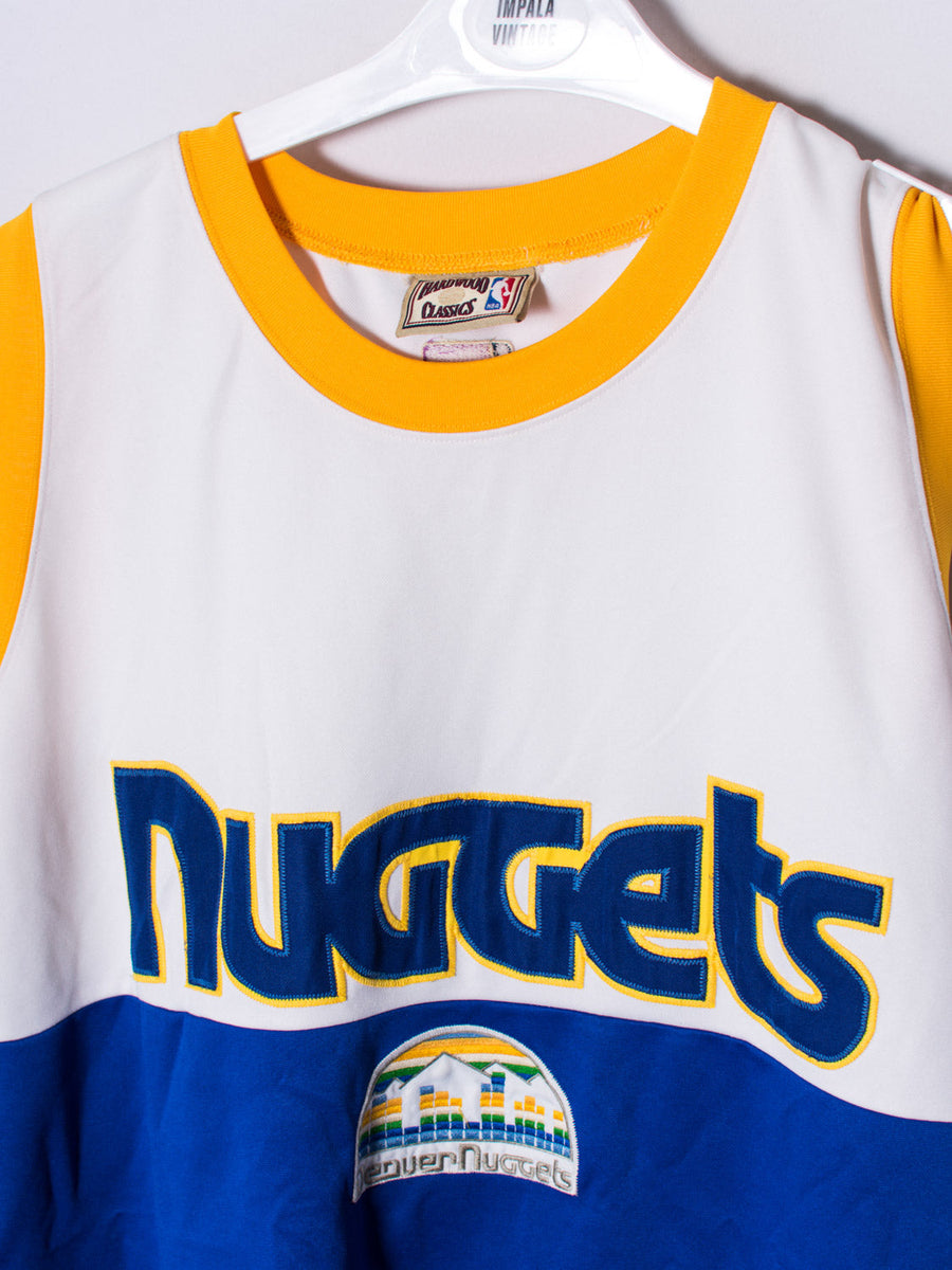 Denver Nuggets Hardwood Majestic Official NBA Jersey