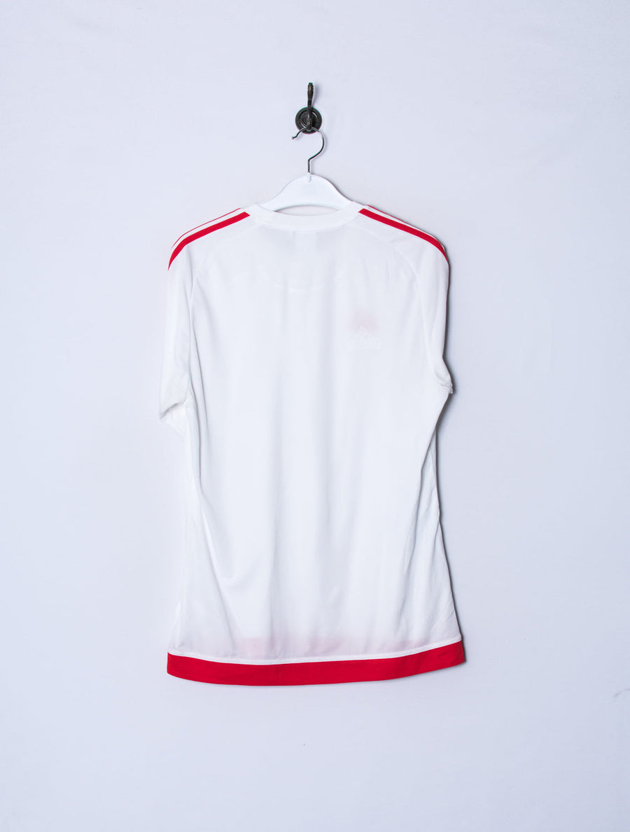 Adidas White Climalite Tee