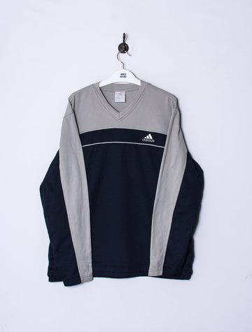 Adidas V-Neck Sweatshirt